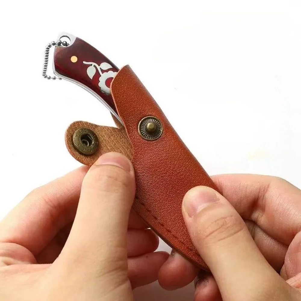 سكين سلسلة مفاتيح صغيرة، سكين فواكه محمول، تفكيك للدفاع عن النفس في حالات الطوارئ في الهواء الطلق، سكين فك السريع