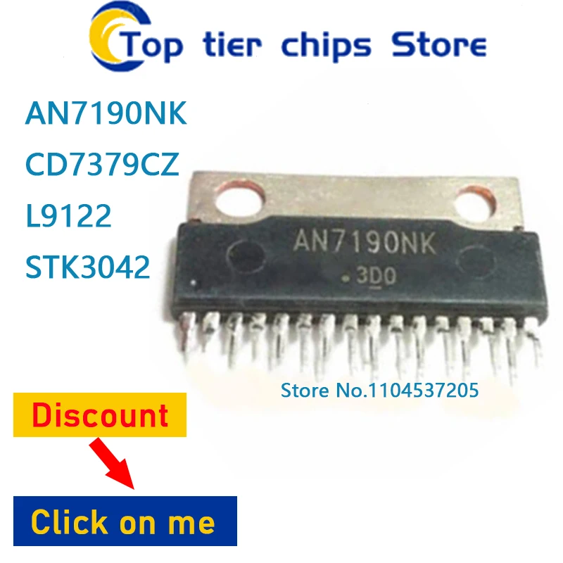 10PCS~5PCS/LOT AN7190NK CD7379CZ L9122 STK3042 ZIP15 ZIP 100% NUEVO