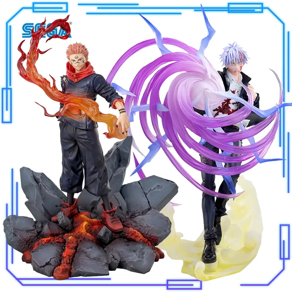 

In Stock SEGA Original Genuine Luminasta Jujutsu Kaisen Dai 2 Ki Gojou Satoru Sukuna 20cm Collection Models Toy Figure Xmas Gift