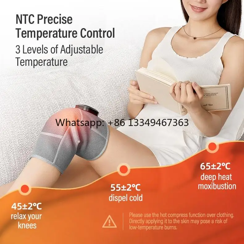 customized-compress-therapy-thermal-electric-double-sided-vibration-heated-wrap-knee-massager-pads-for-pain-relief-fast-shiping