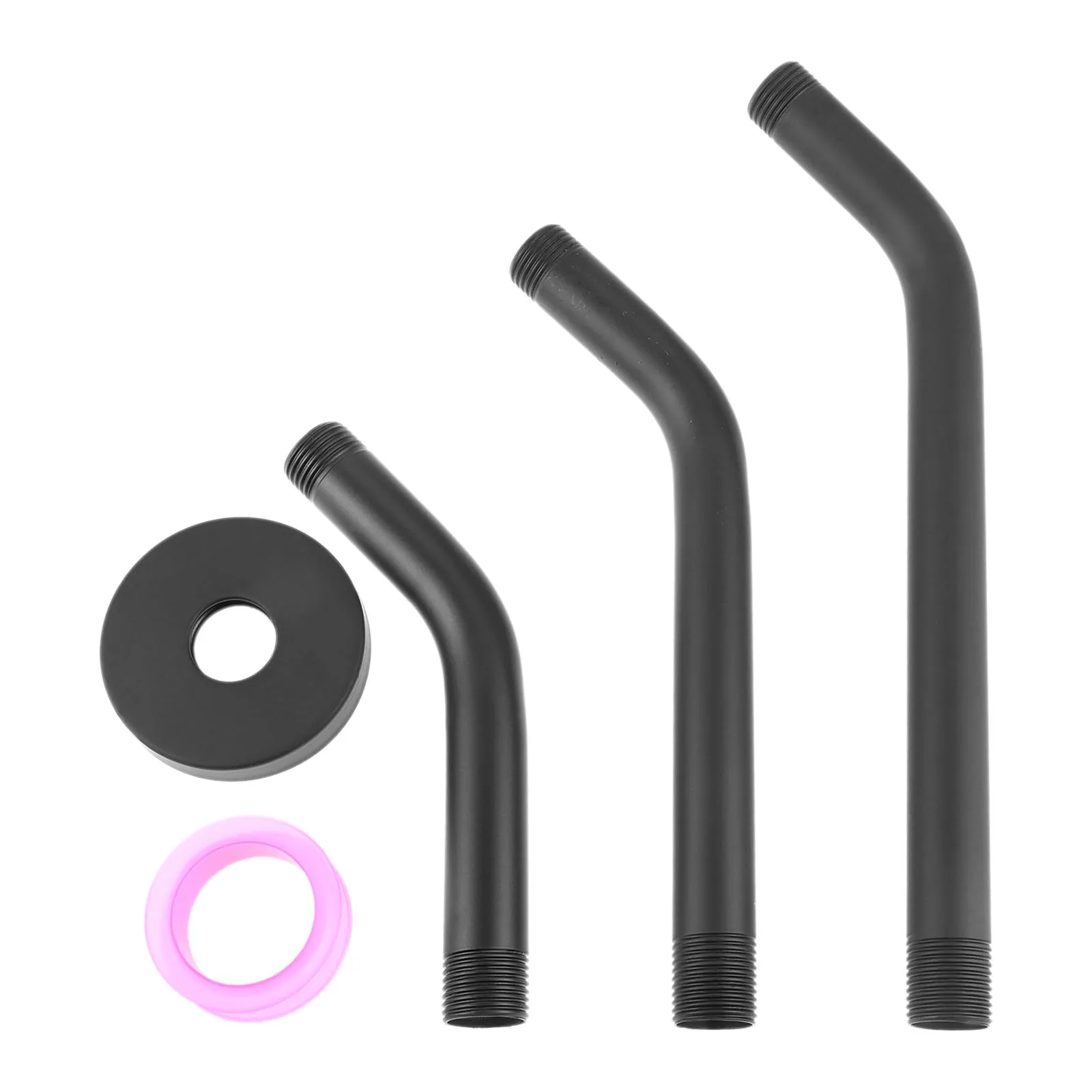 

6/8/10 дюймов из нержавеющей стали 6/8/10 дюймов удлинитель насадки для душа удлинитель трубы настенный кронштейн для фиксированной душевой насадки для ванной комнаты 1 шт.