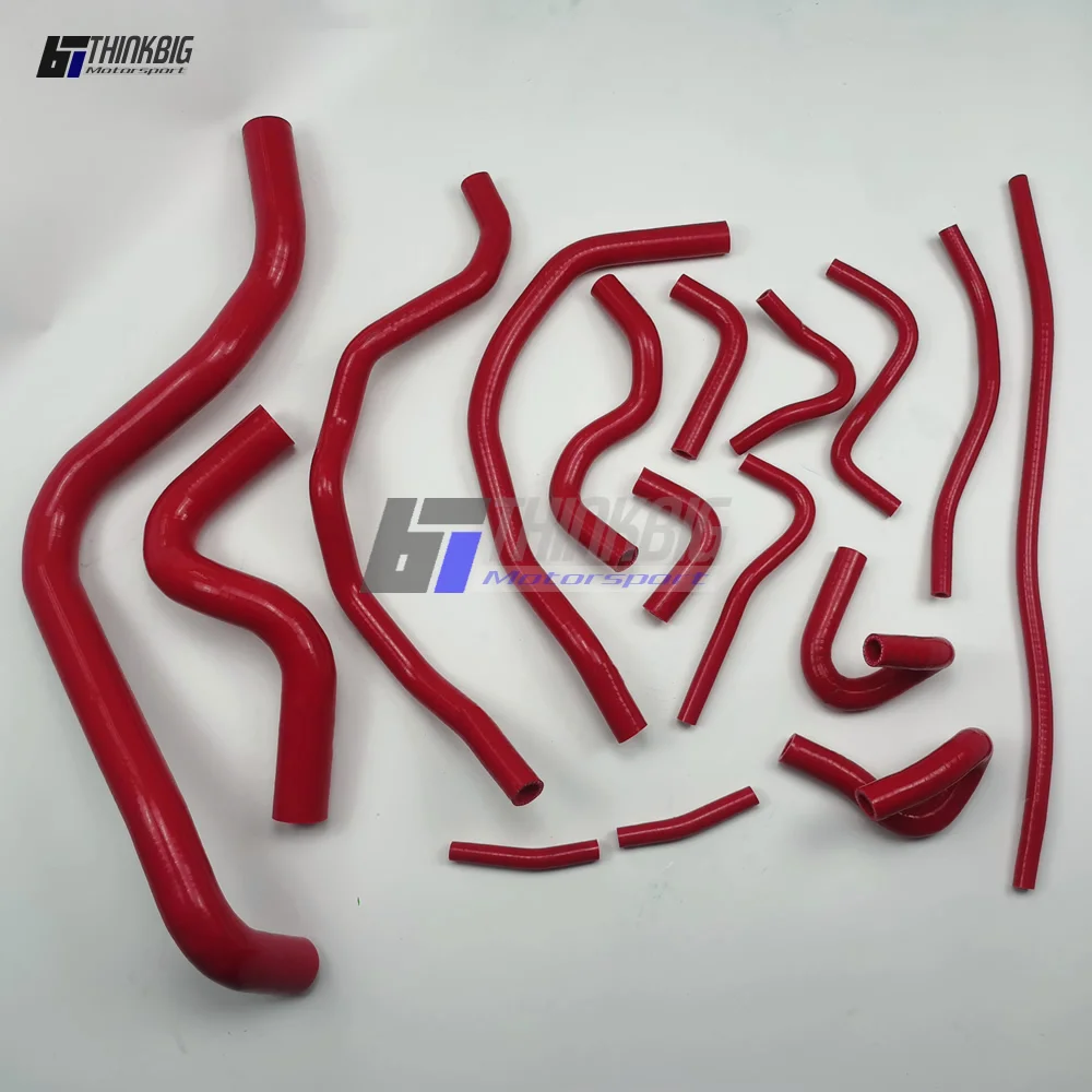 Silicone Radiator Hose Kit For 1990-1993 Honda Accord MK4 CB3/CB7 F20A3/F22A2 (16pcs)