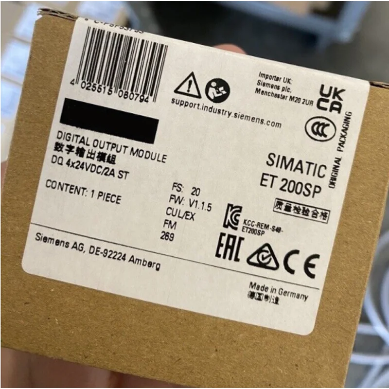 

1PCS Unopened New Original 6ES7132-6BD20-0BA0 Module