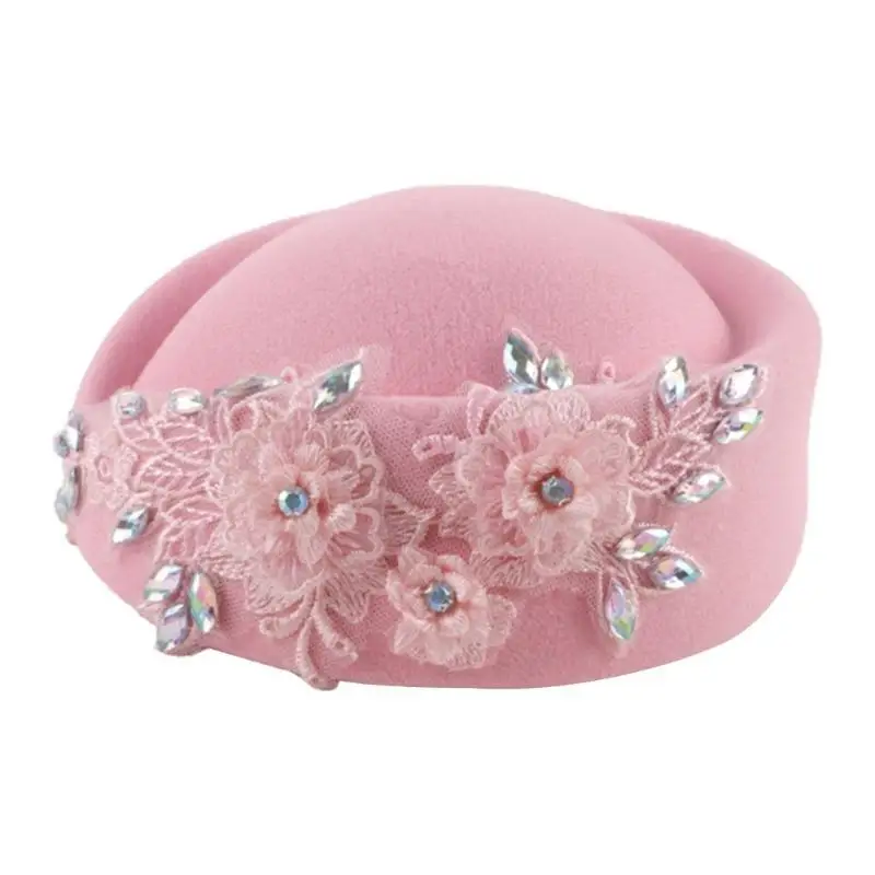 652F Teaparty الفاسناتور قبعة المرأة الراين زهرة ديربي قبعة خمر الزفاف الكنيسة قبعات قبعة قبعة للحدث الرسمي #4