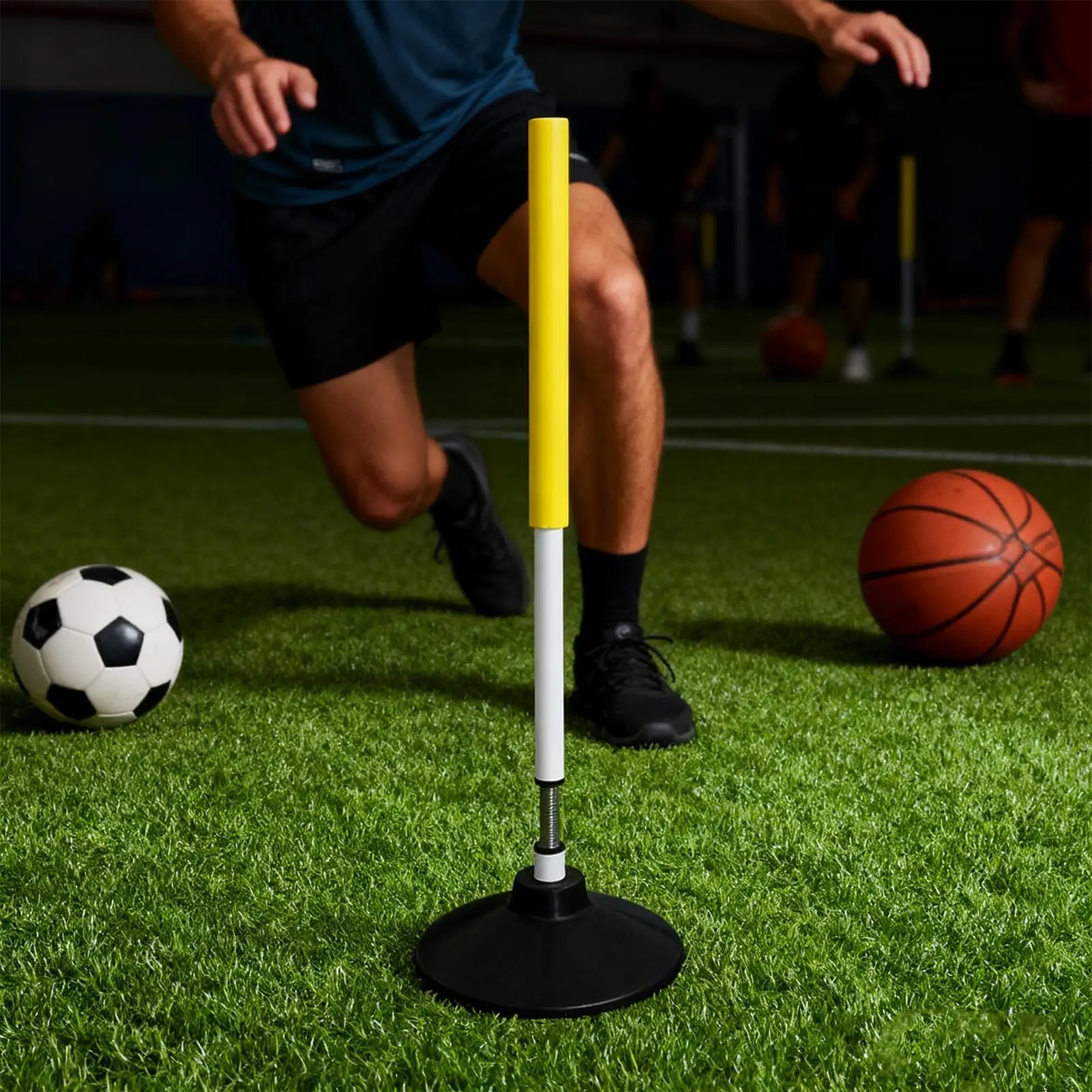 

Тренировочные палки для футбола, 24 дюйма, быстрое мягкое стабильное спортивное оборудование, спортивные тренировочные палки, оборудование для футбола, бейсбола, лошади, собаки