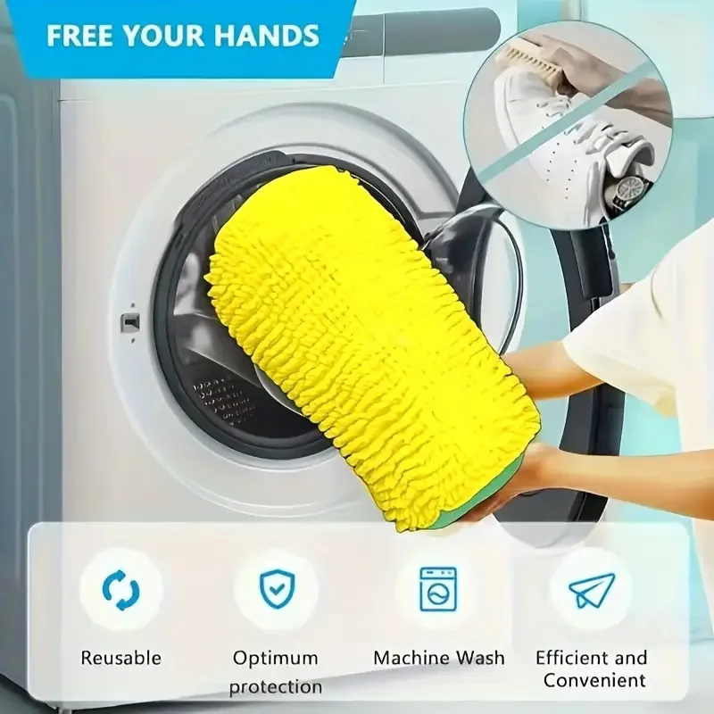 

Shoe Laundry Bags - Wash Sneakers Safely in Washer & Dryer, Reusable Mesh Shoe Cleaning Bags for Easy Shoe Care