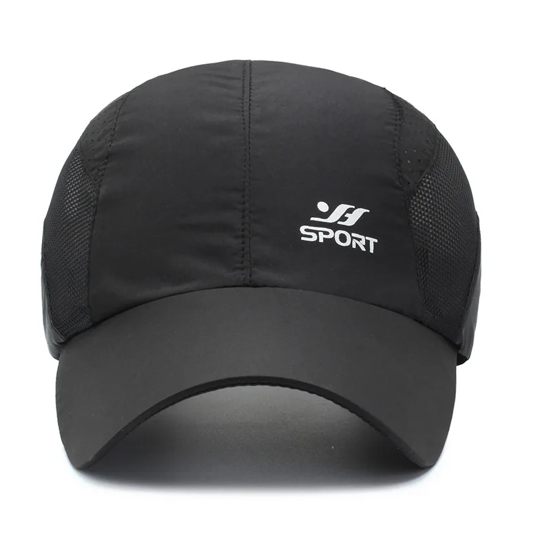 Spring Summer Women Sport Baseball Mesh Cap For Men Outdoor Sunshade Sun Protection Quick Dry Breathable Moisture Wicking SunHat