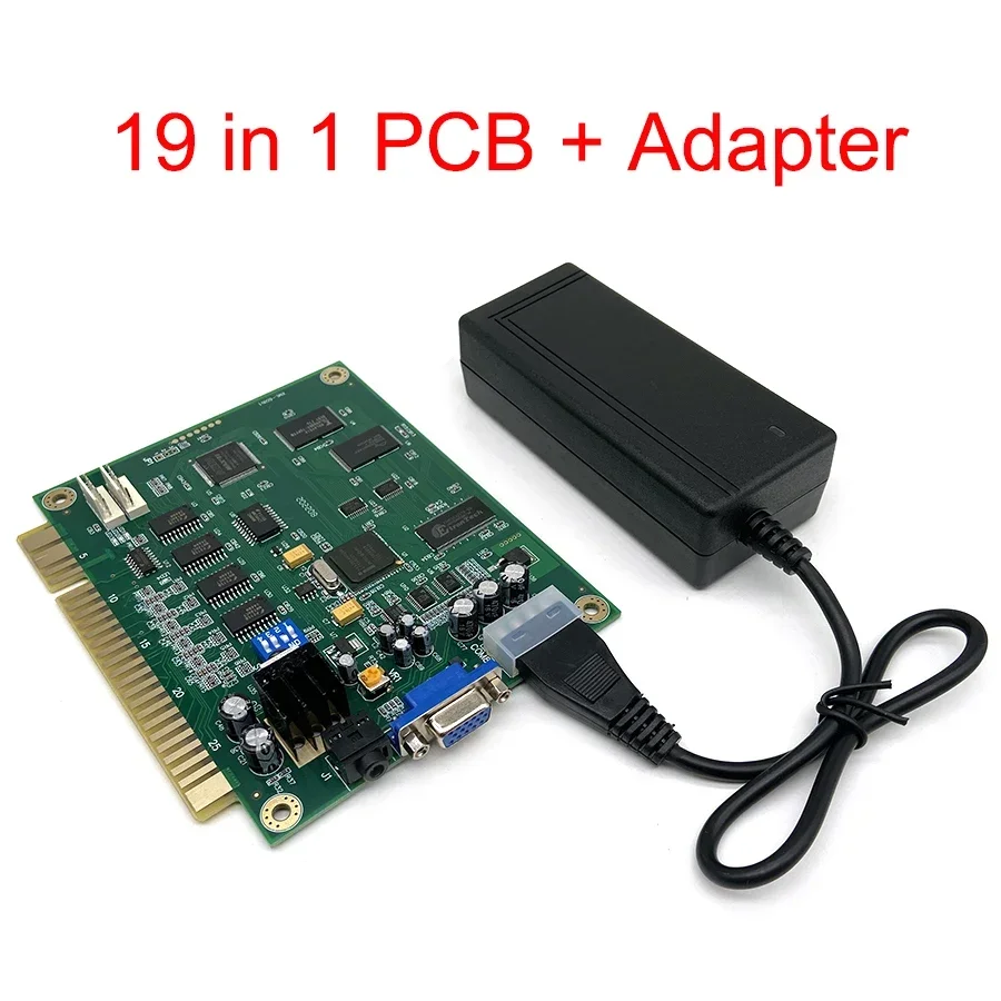 Classic Jamma PCB Multi Game Board for Horizontal or Vertical