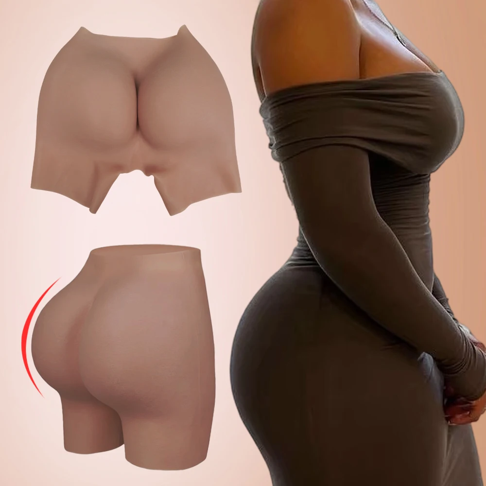 Siliconen corrigerende shorts voor een liftend effect op de billen, vergroten de heup- en billenomtrek, accentueren de rondingen.