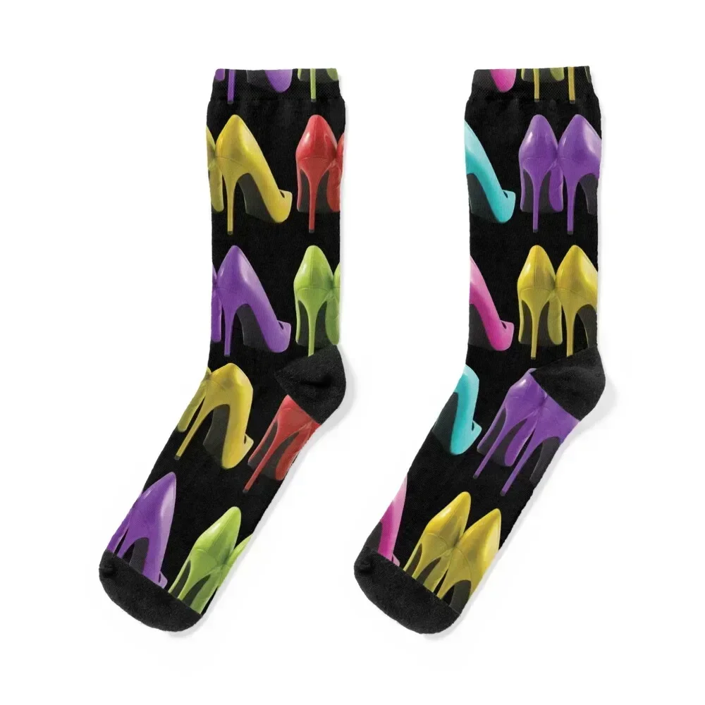 

colorful high heel Socks Thermal man winter christmas gift valentine gift ideas Sports Socks Woman Men's