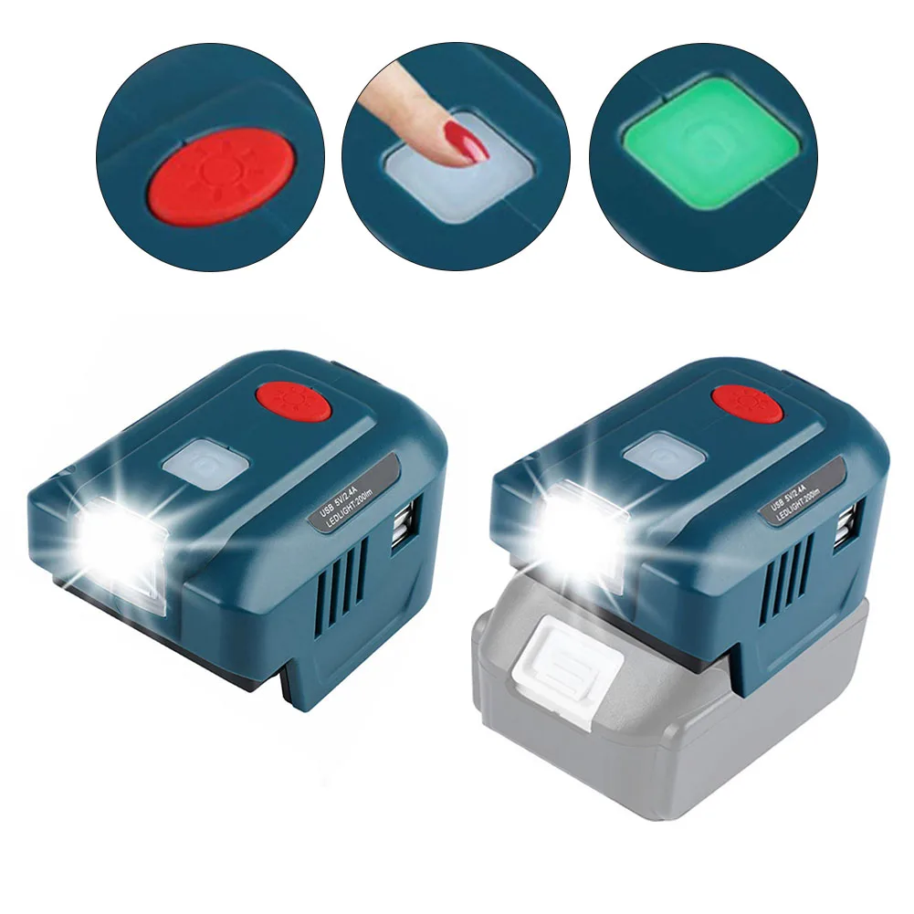 

Sleek Design Portable Power Inverter Charge Your Electronics Safely from Any Compatible 18V Lithium Battery Source