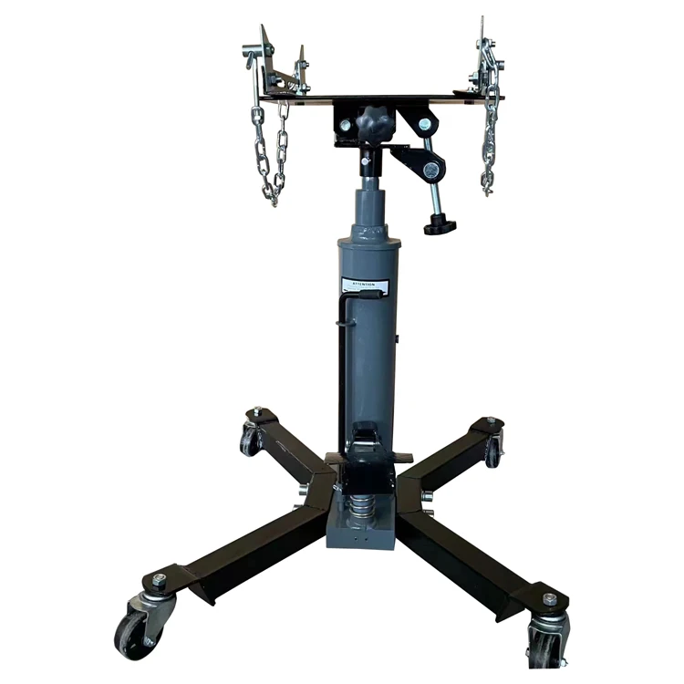 Single Pump Transmission Jack Accept 500kg Height 170cm / Gearbox Lifter