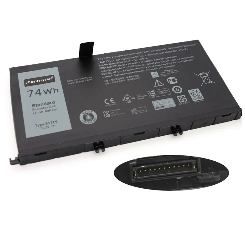 357F9 New Original Laptop Battery for Dell Inspiron 15 7000 7559 7557 7567 5576 5577 INS15PD Series P65F 71JF4 0GFJ6 P57F 071JF4