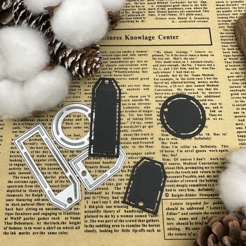 

Серия этикеток, металлические Вырубные штампы «сделай сам», альбом для скрапбукинга, фотоальбом, рельефные вырубки ручной работы