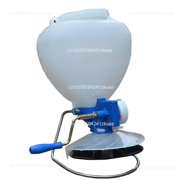 Easy planting seeder rapeseed grass seed sprinkling fertilizer seed hand crank back small seeder multi-function