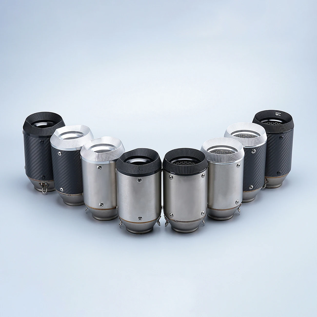 

51mm Universal Slip-On Racing Exhaust Pipe Kit for Z900 Z1000 Ninja400 CBR500 R6 ZX6R