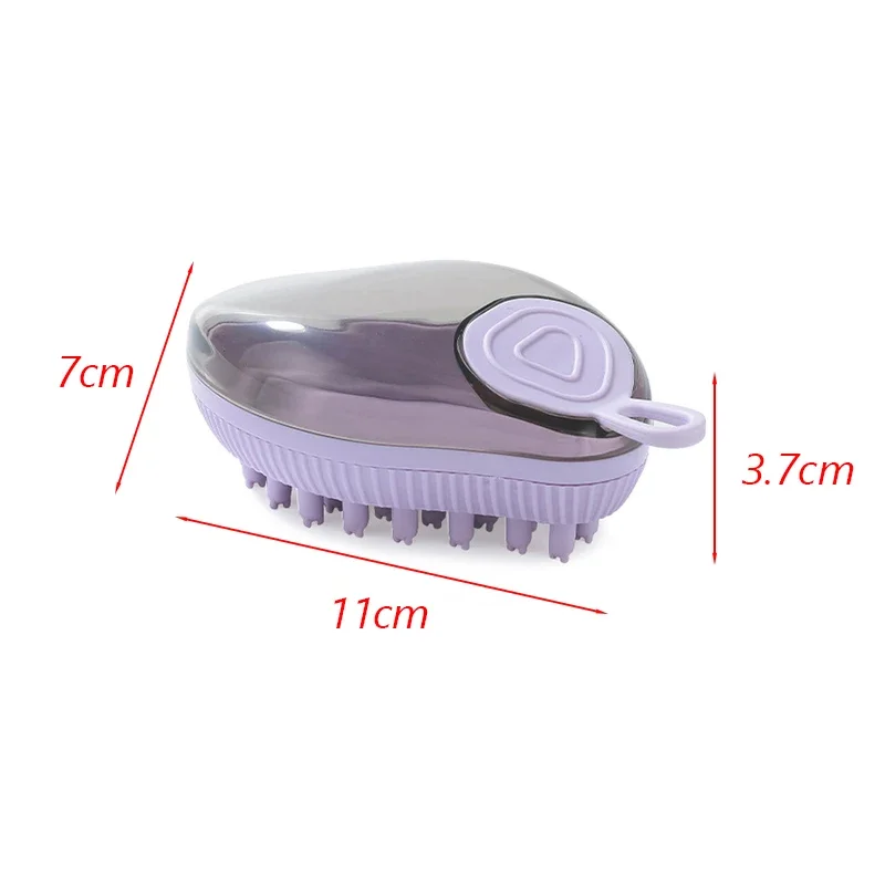 Clean Long Haired Pet Shower Brush for Dogs Cats Animals Touch Massage Dog Combs Golden Retriever mascotas Grooming Accessories