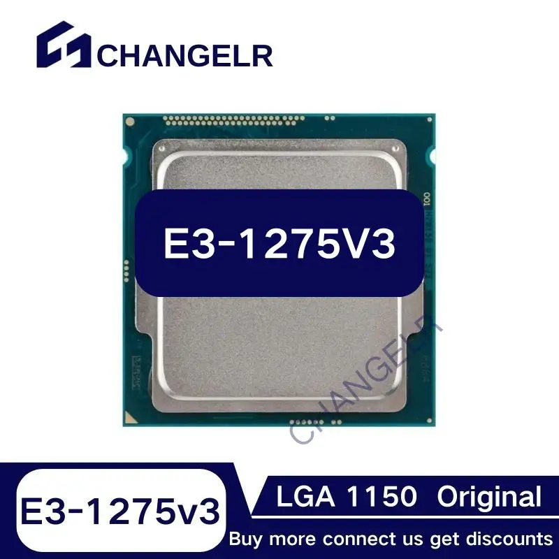 

E3-1275V3 SR14S 4 ядра 8 потоков LGA1150 22 нм 3,5 ГГц 8M E3 LGA 1150 E3 1275 V3