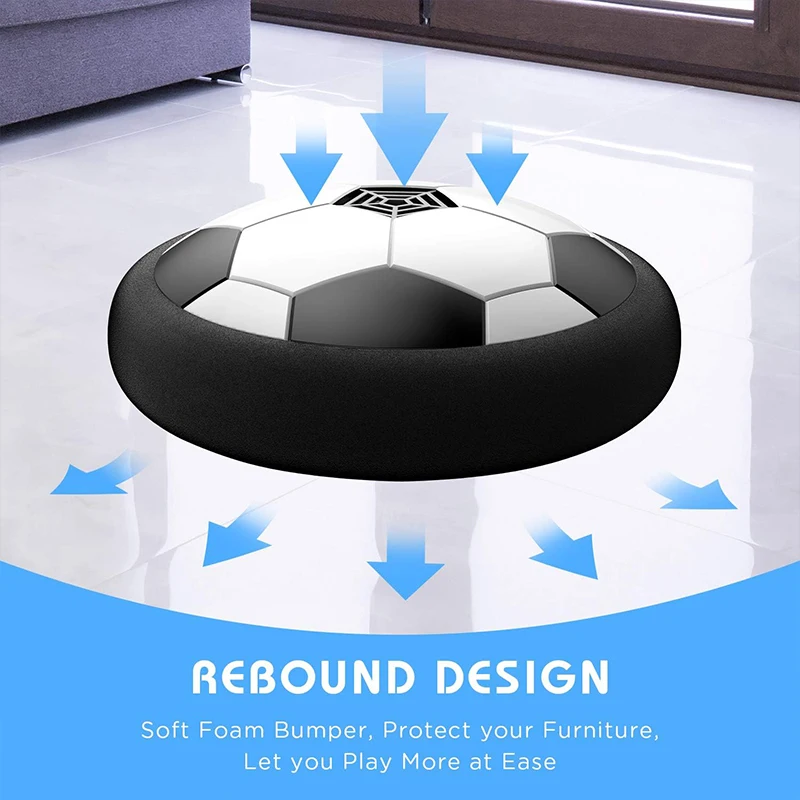 Hover Soccer Ball Toys for Children Electric Floating Football with LED Light Music Soccer Ball Outdoor Game Sport Toys for Kids