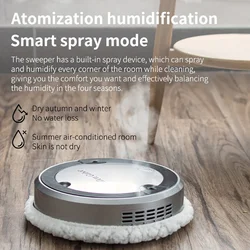 New Mopping with Sprayer Machine Wet and Dry Smart Home Floor Sweeping Automatic Electric Floor Mops Floor Steam Cleaner Robot