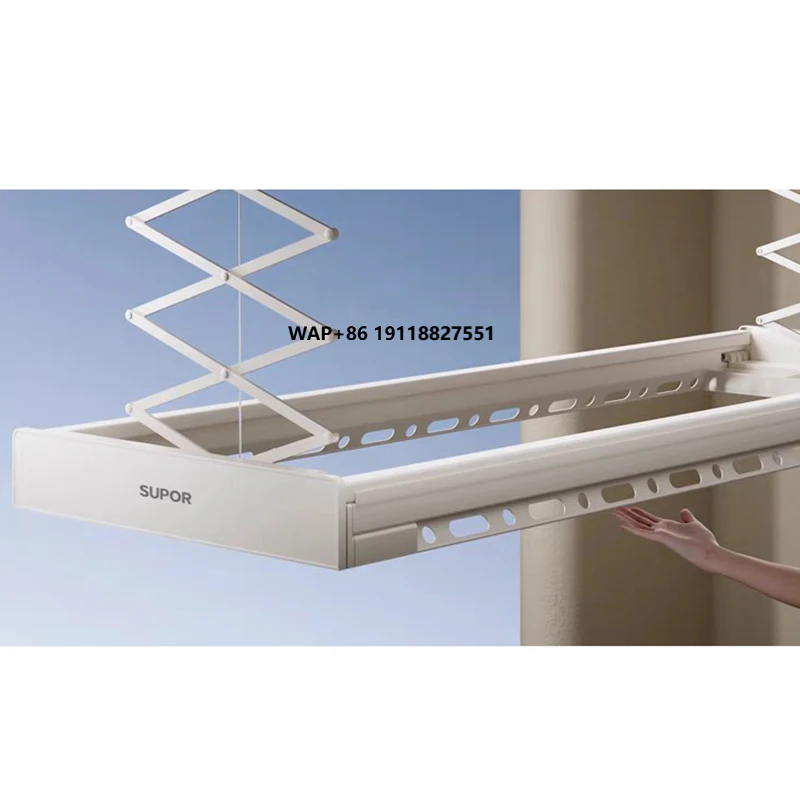 

Foldable Indoor Clothes Drying Rack Compact Electric Ultra-Thin Design Clothes Rack