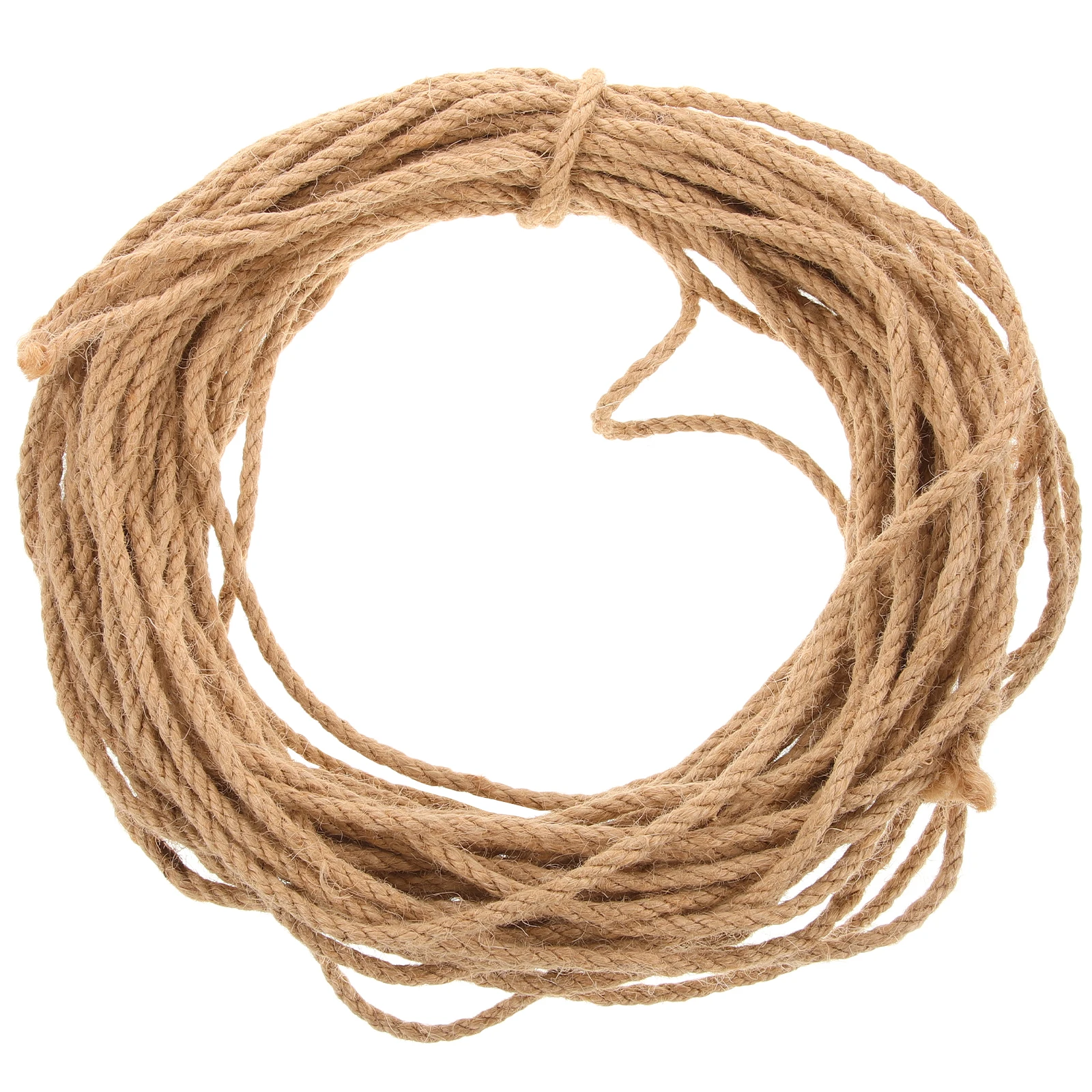 

Heavy Duty Flax Rope Natural Wear Resistant Binding Cord For Crafts Decor Wedding Diy Gift Packaging Burlap Hessian Twine Garden