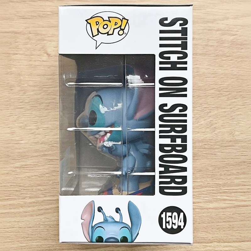 Funko Pop! Disney Lilo & Stitch Stitch on Surfboard #1594 Original Vinyl Figure Collectible Model Desktop Ornament Gift for Fans - view 4