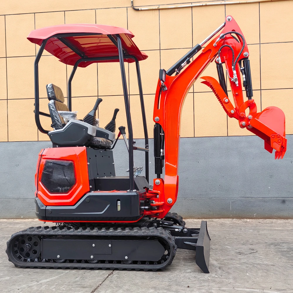 Mini Excavator 1.8 Ton Supplier Crawler kubota engine digger Free After Sale farm Excavator Machine