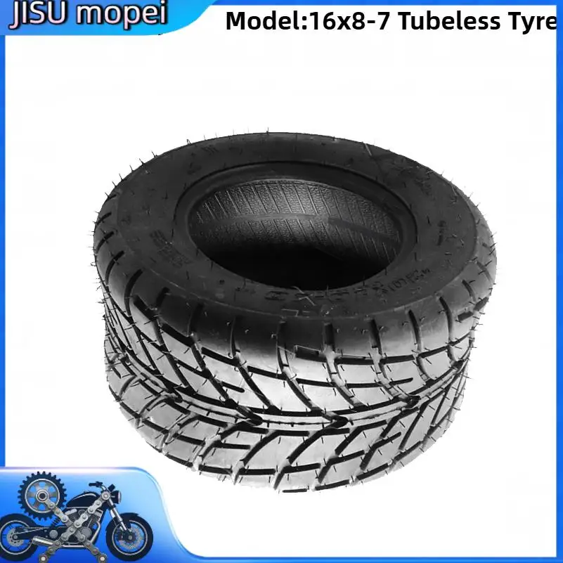 

16X8-7 Tubeless Tires For Go Karts Go Karts ATV UTV Dirt Bike 16X8-7 Inch Wheels Go Kart Knobs