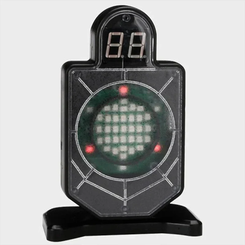 rr-スタイリッシュな電子スコアリングレーザーターゲット安定した耐久性のある自動カウント屋外射撃ゲームおもちゃ-6p