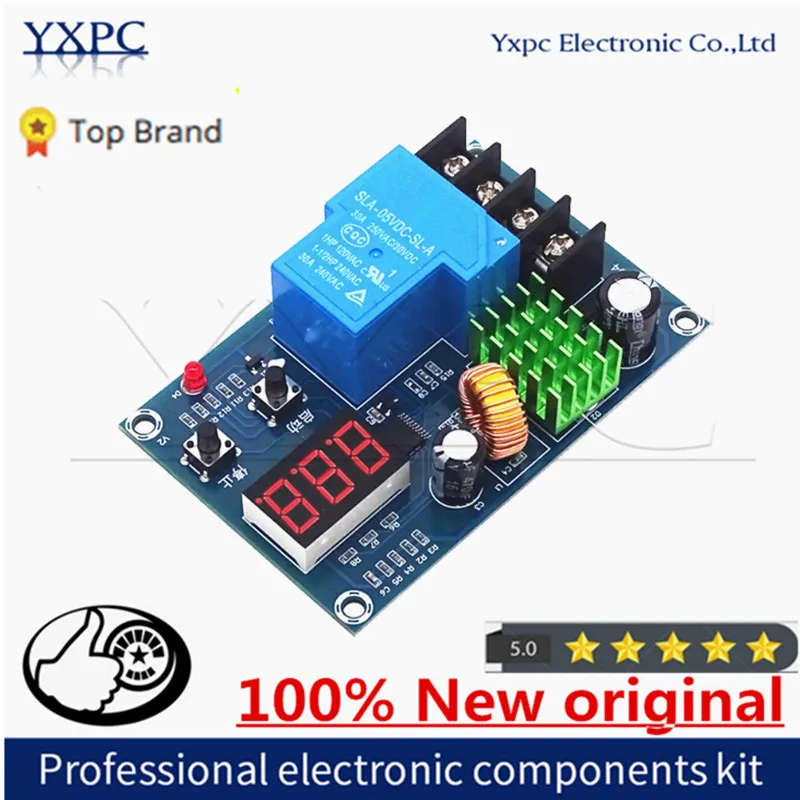 XH-M604 DC 6-60V Battery Charger Control Module Storage Lithium Battery Charging Control Switch Protection Board