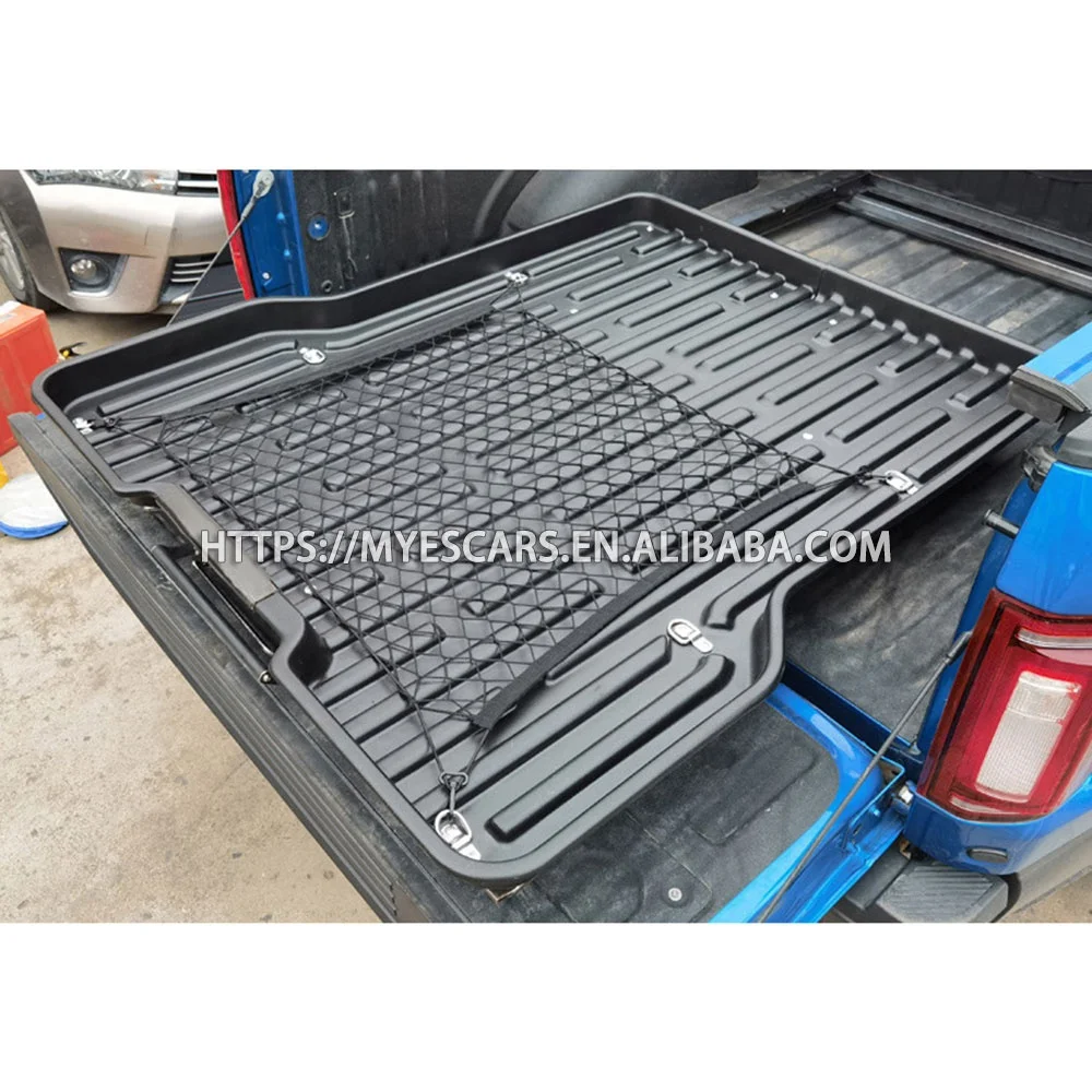 Universal Pickup Truck Bed Slide Tray - Steel/PE Cargo Drawer for Hilux/Ranger/F150/Navara