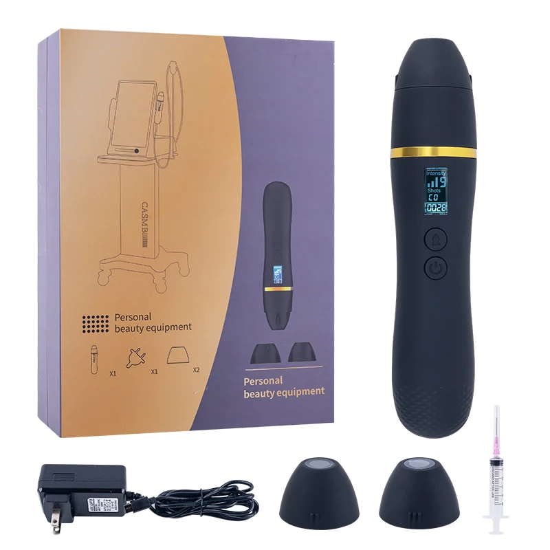 Mini masseur ultrasonique 7D portatif Anti-âge pour l'élimination des rides à domicile, Lifting du visage, raffermissement de la peau, soins oculaires, Machine de beauté SPA