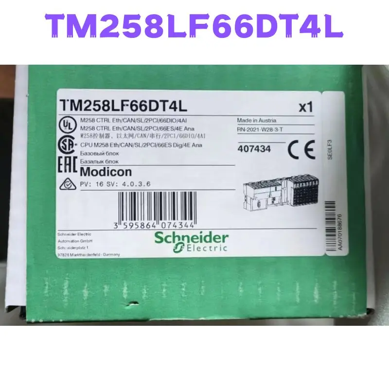 TM258LF66DT4L PLC Controller Tested OK