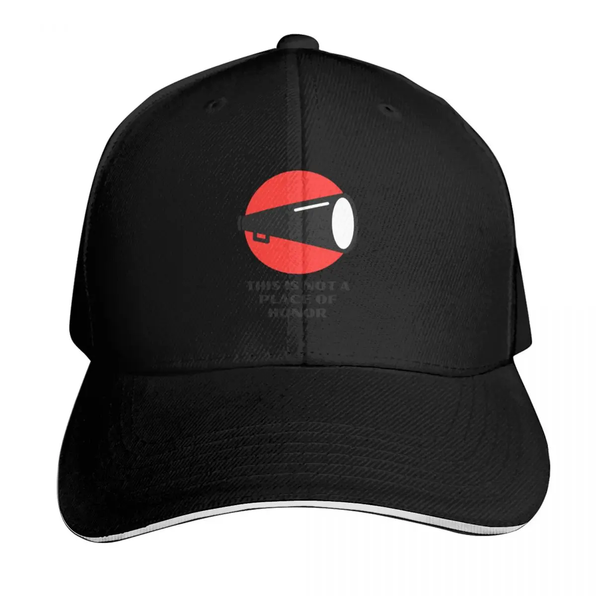 this is not a place of honor Baseball Cap winter hats for men hard hat Golf Wear Golf Cap Hats Man Women's