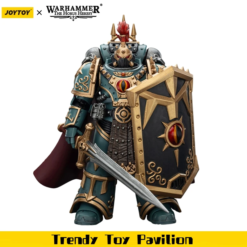 

【JOYTOY】Warhammer 40K Sons of Horus Little Horus Aximand Капитан 5-й компании Модели экшн-фигурок 1/18