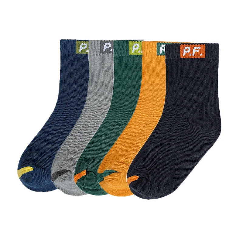 

5 Pairs Warm Plush Kids Socks Autumn And Winter Plush Thicken Toddler Boys Girls Cotton Socks 1 to 12 Years Children Socks