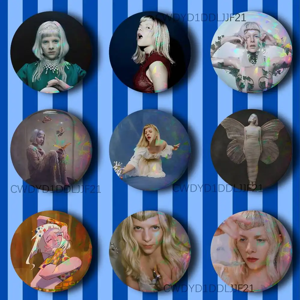 

A-Aurora COME CLOSER Badge Handmade Button Brooch for Backpack Hat Shirt Accessories Gifts