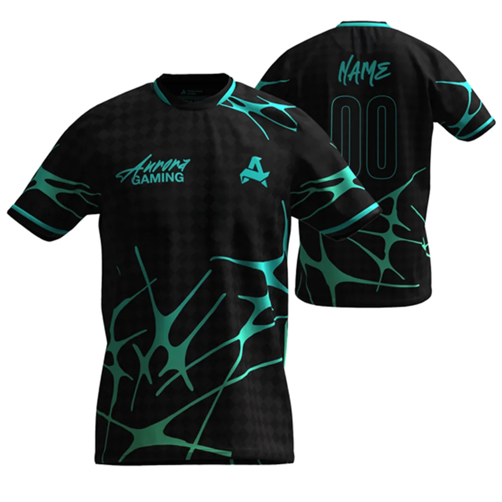 Aurora Gaming Esports Jersey 2025 DOTA2 2025 T-Shirt Men Hot Sale New Summer Women Tee Short Sleeve Tops Shirts Children