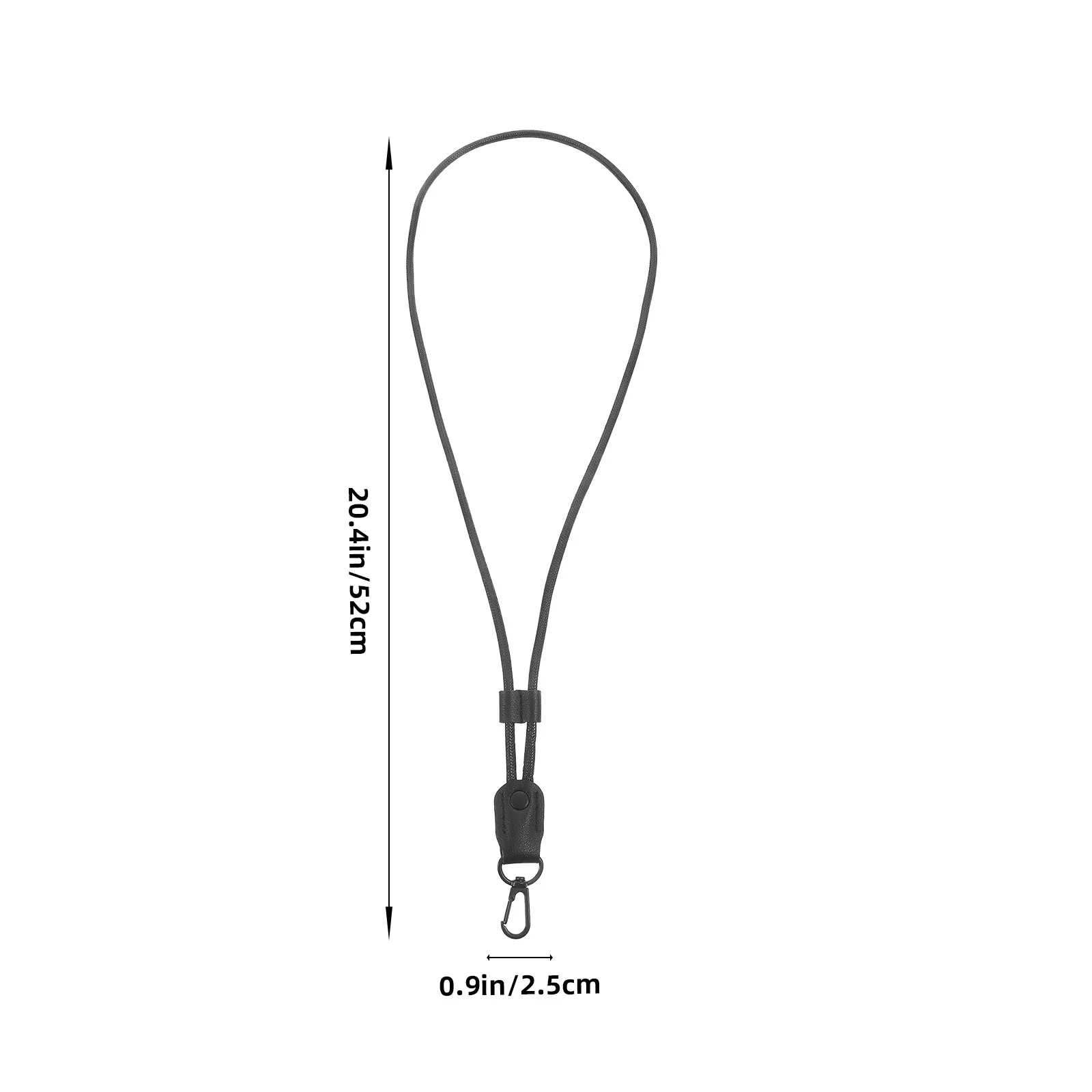 Professional Id Lanyard Made of PU Material Anti-Loss Design for Work Badges Name Tags Easy to Use Long Service Life Office