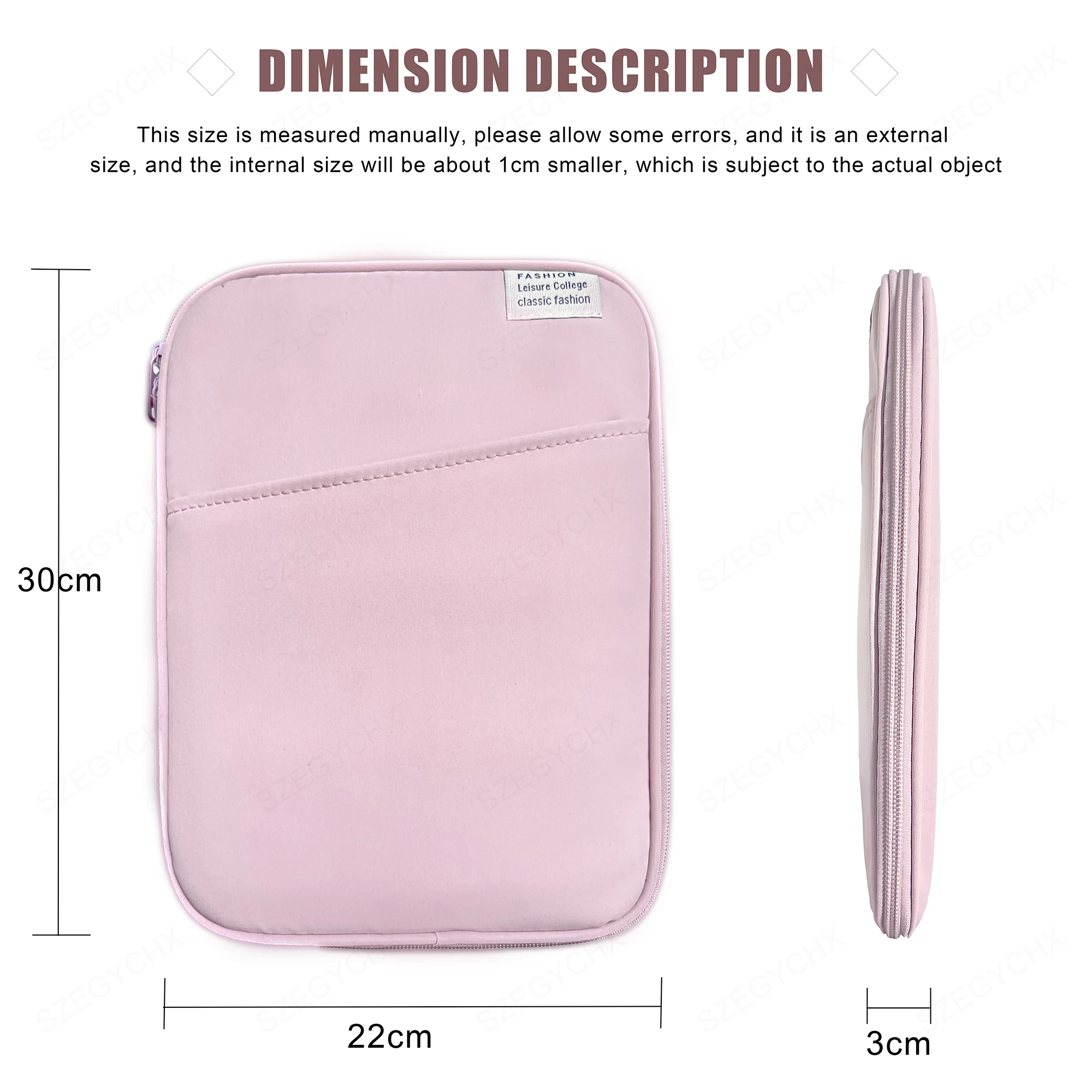 Tablet Sleeve Bag 9-11 inch for iPad Air Pro 11 2022 2021 2020 Mini For XiaoMi 5 For Samsung Huawei Lenovo Shockproof Pouch Bags