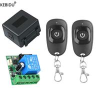 433Mhz Universal Wireless Remote Control Switch DC 12V 1CH Relay Receiver Module DIY RF EV1527 Learning Code Transmitter