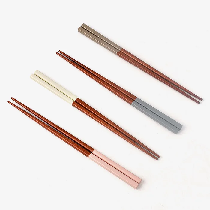 Carmel Pastel Lacquer Chopsticks Set 4P/wood chopsticks