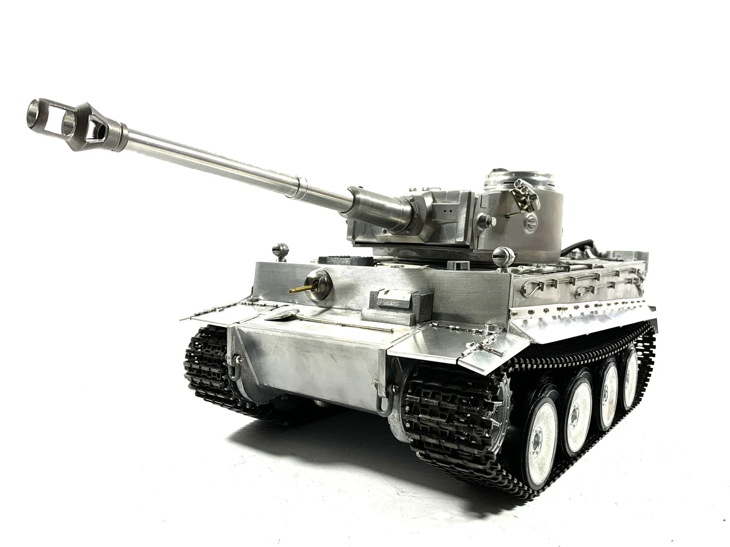 Mato KIT RC Tank 1/16 Scale German Tiger I BB Shooting 1220  Metal Tracks and Wheels RC Model TH00642-SMT8