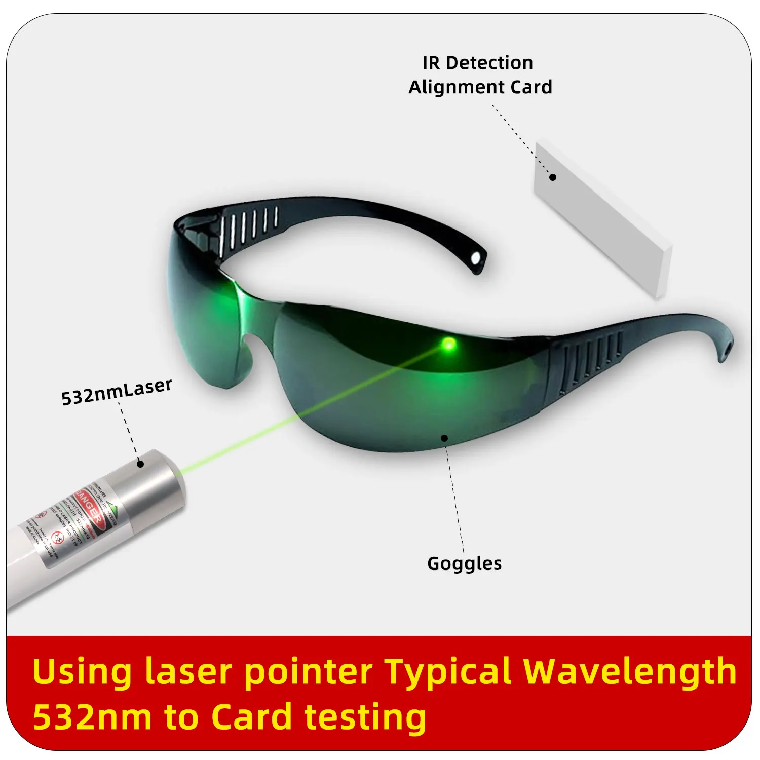 Protective Glasses Lazer Safety Lenses 532 755 1064nm Certified Nd Yag IPL Fpv IR Dental Epilation Radiation Laser Hair Removal