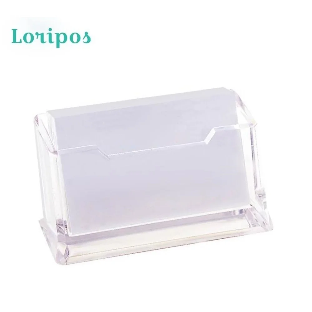 Name Card Holder For Office Acrylic Box Business Name Card Holder For Table Setting Business Card Holder Cards Organizer Case