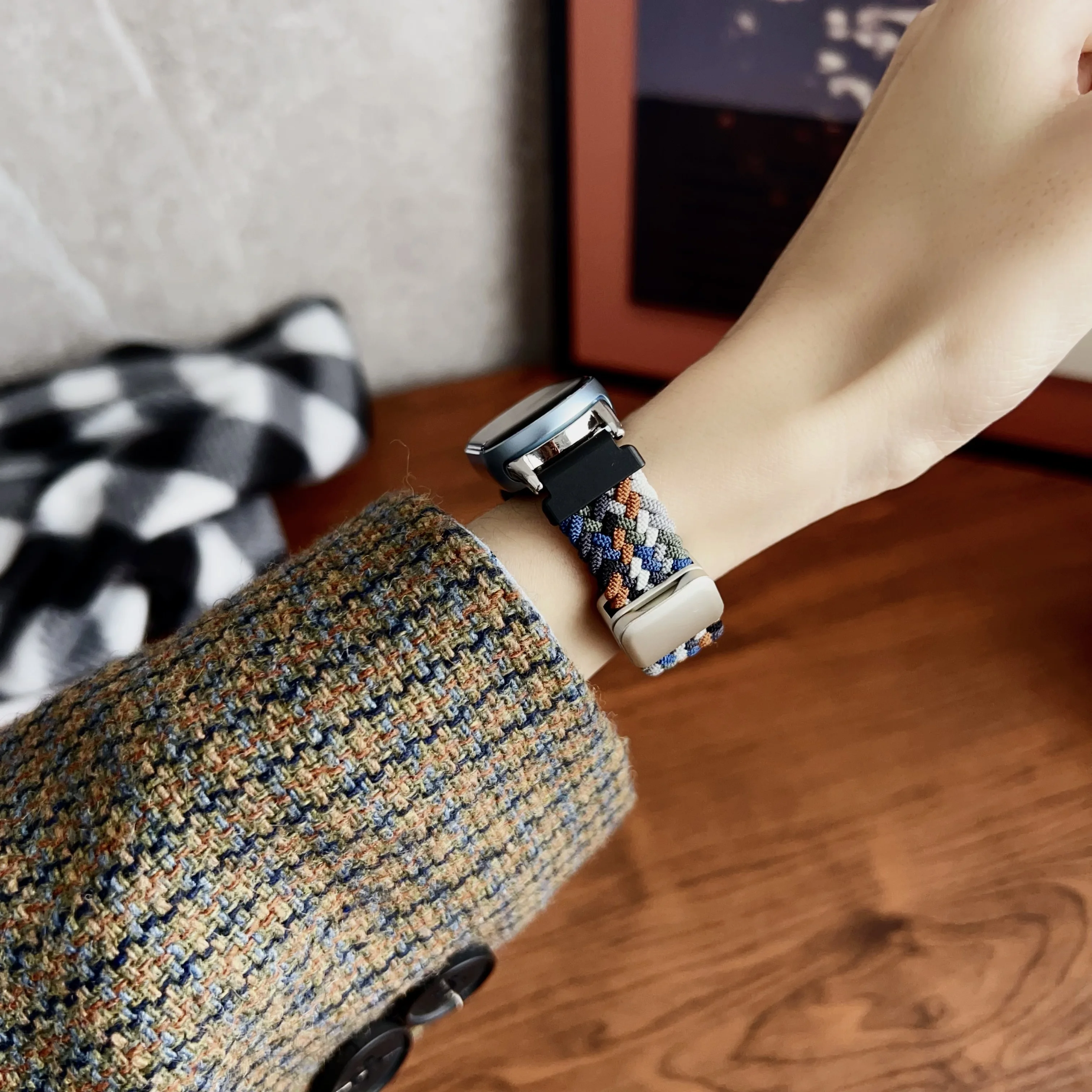 Нейлоновая петля для xiaomi Mi Band 9 8, ремешок 9NFC, браслет для умных часов, магнитный нейлоновый ремешок, спортивный браслет для Miband 9