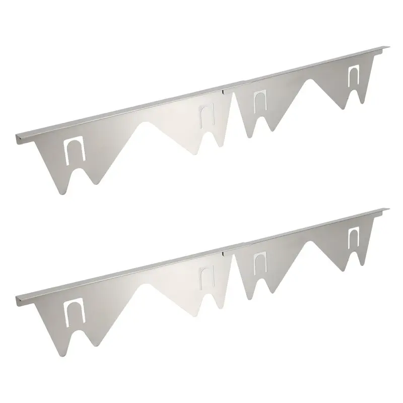 2 Pair Stainless Steel Stove Covers, Stove Filler, Stove Guard For Kitchen Oven Counter Side Covers, Range Trim Kit Limited Time