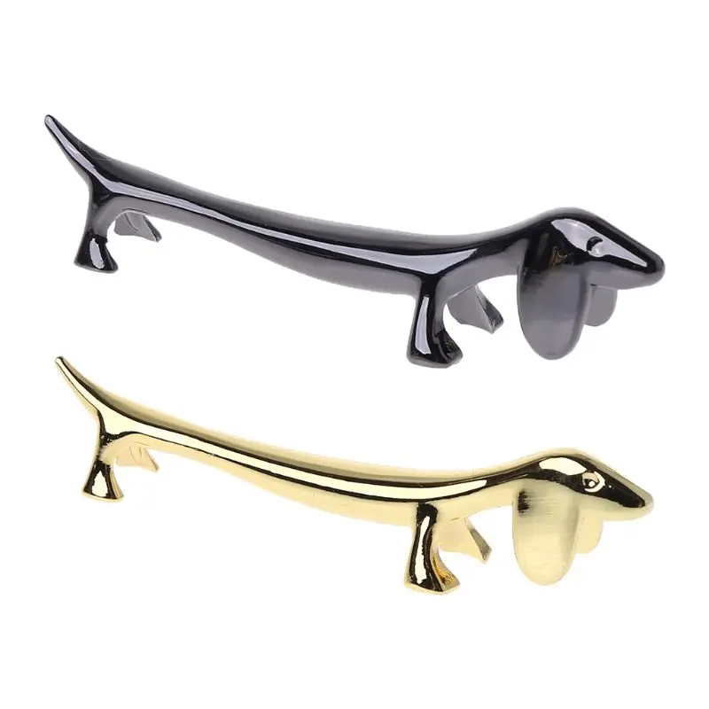 

652F Zinc Alloy Lovely Dog Chopsticks Stand Rack Spoon Fork Knife Rest Storage Holder
