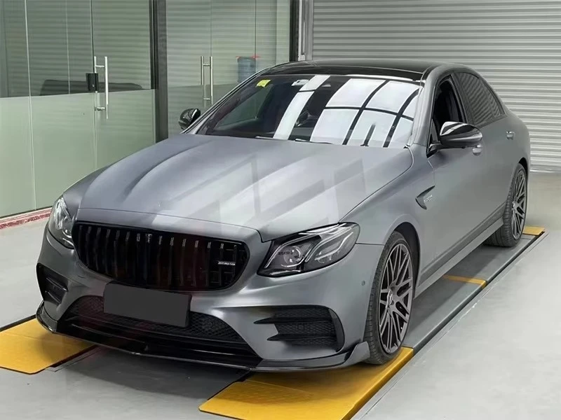 شفاط السيارة للفئة E W213 ترقية غطاء محرك السيارة E63S غطاء المحرك الأمامي الألومنيوم لـ W238 W213 #2